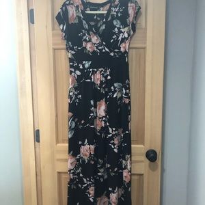 Floral maxi dress